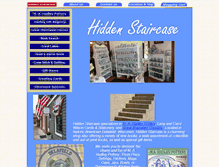 Tablet Screenshot of hiddenstaircase.com